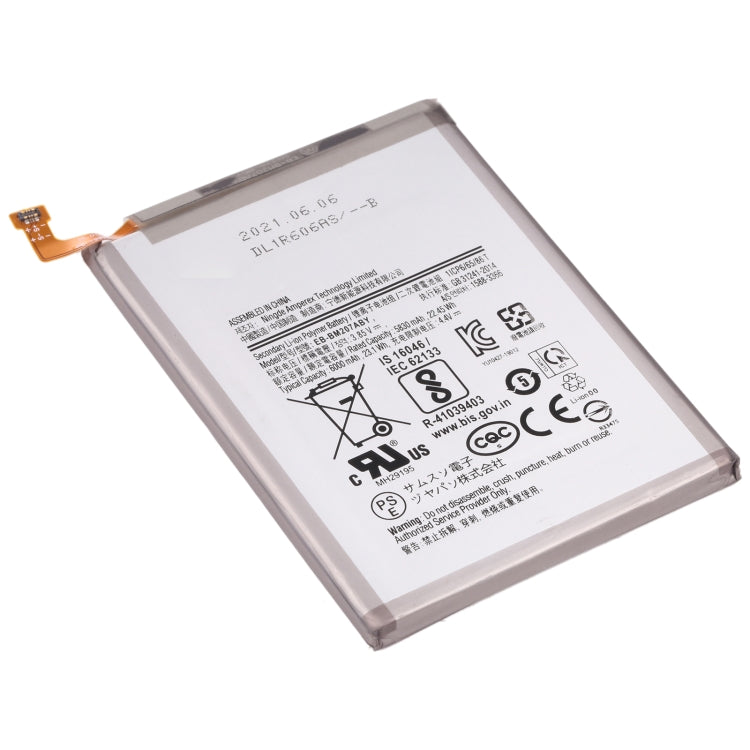 Sostituzione originale della batteria agli ioni di litio EB-BM207ABY da 6000 mAh per Samsung Galaxy M30s SM-M307/M21 SM-M215/M31 SM-M315, For Samsung Galaxy M30s