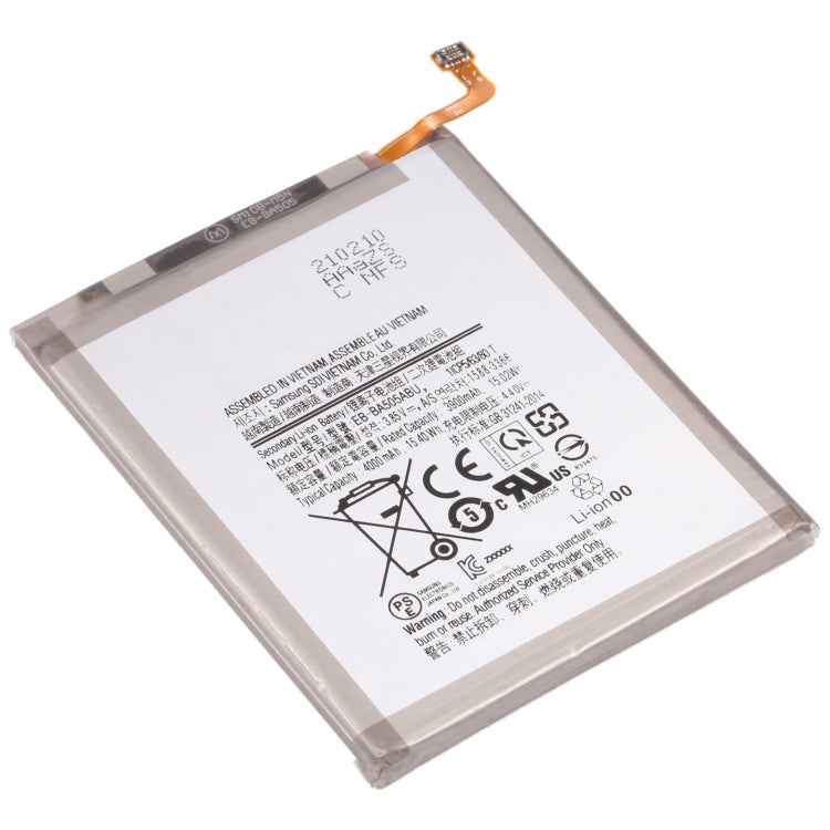 Sostituzione originale della batteria agli ioni di litio EB-BA505ABN da 4000 mAh per Samsung Galaxy A50 SM-A505/A30 SM-A305/A30S SM-A307/ASM-A205, For Samsung Galaxy A50