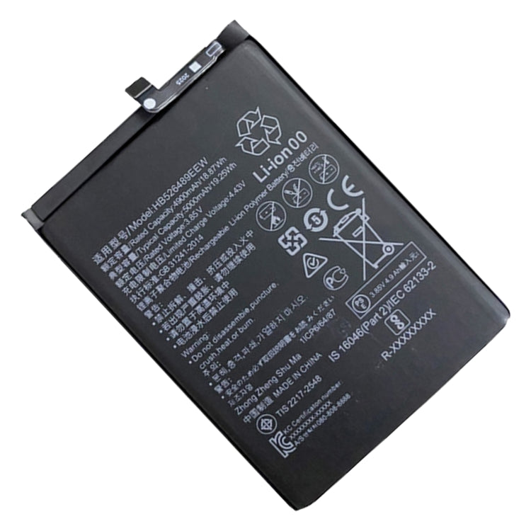 HB526489EEW 5000 mAh Lithium Polymer Replacement Battery for Honor Play 9A/Enjoy 10e/Enjoy 20, For Honor Play 9A