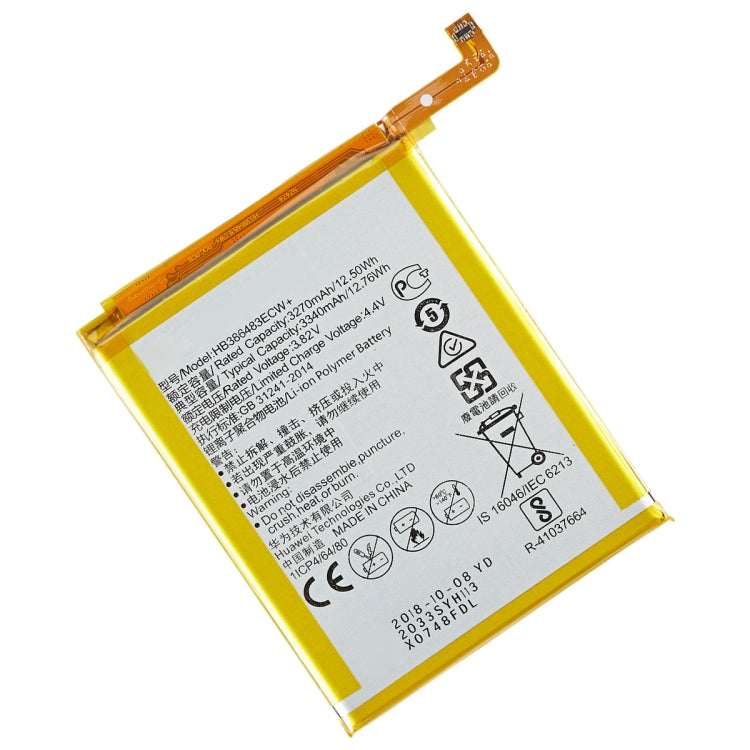 HB386483ECW 3340mAh Lithium Polymer Replacement Battery for Huawei G9 Plus / G8 / Honor 6X, For Huawei G9 Plus