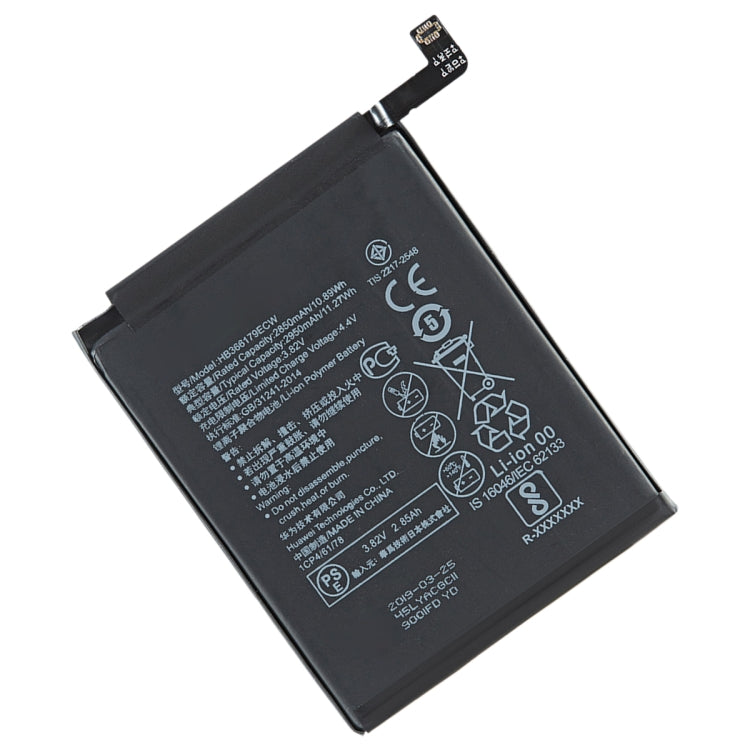 Sostituzione batteria ai polimeri di litio HB366179ECW da 2950 mAh per Huawei Nova 2, For Huawei Nova 2