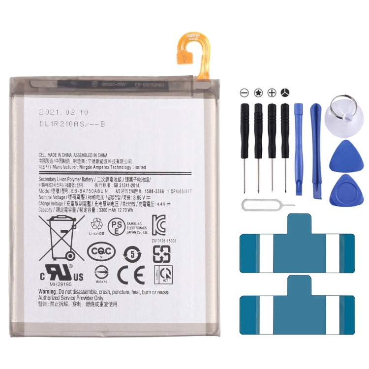 EB-BA750ABU 3300mAh Li-ion Replacement Battery for Samsung Galaxy A7 2018 SM-A750/A10 SM-A105/A8S SM-G8870/M10 SM-M105, For Samsung Galaxy A7 2018