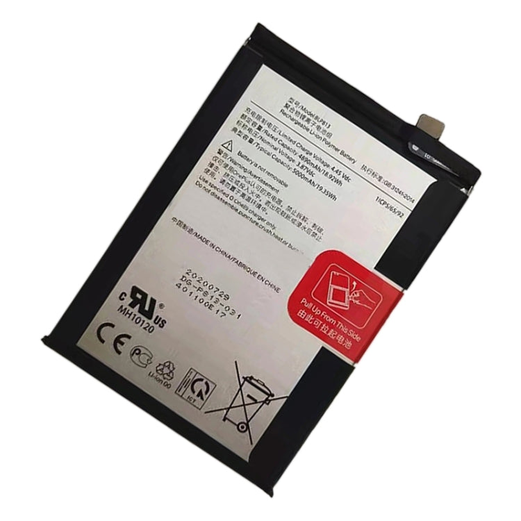 BLP813 5000mAh per batteria ai polimeri di litio OnePlus Nord N100, For OnePlus Nord N100