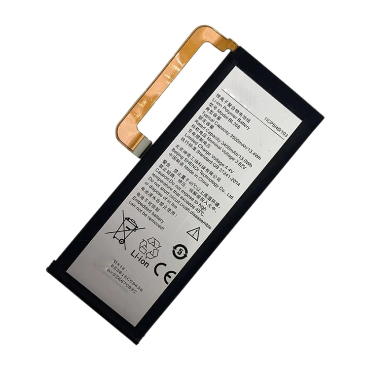 Batteria ai polimeri di litio Lenovo ZUK Z2 BL268 da 3500 mAh, For Lenovo ZUK Z2