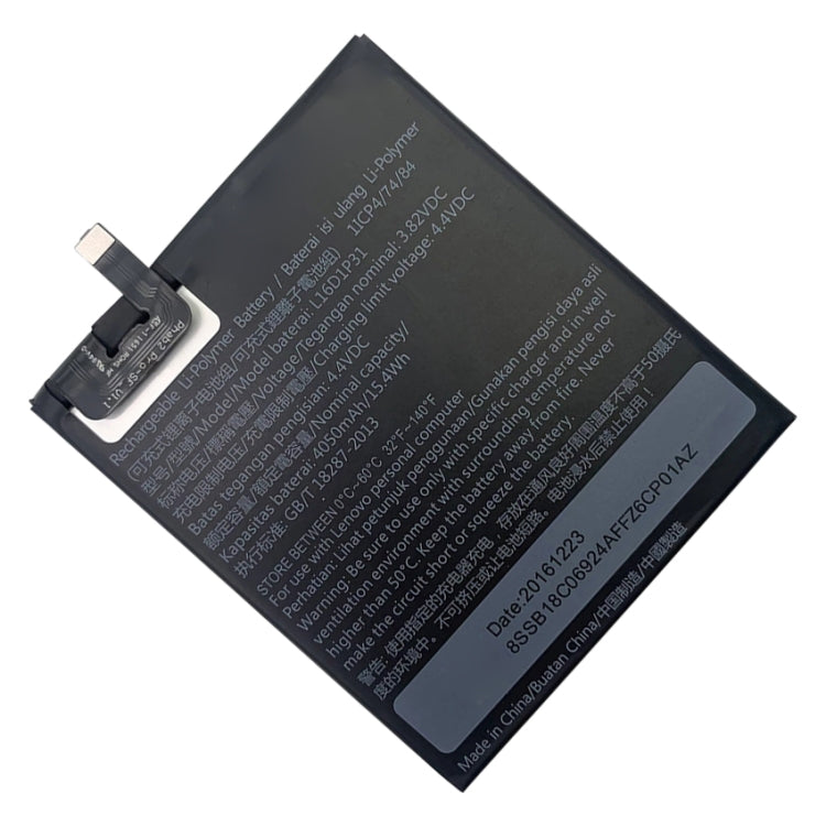 Batteria ai polimeri di litio Lenovo Phab2 Pro1 L16D1P3 da 4050 mAh, For Lenovo Phab2 Pro