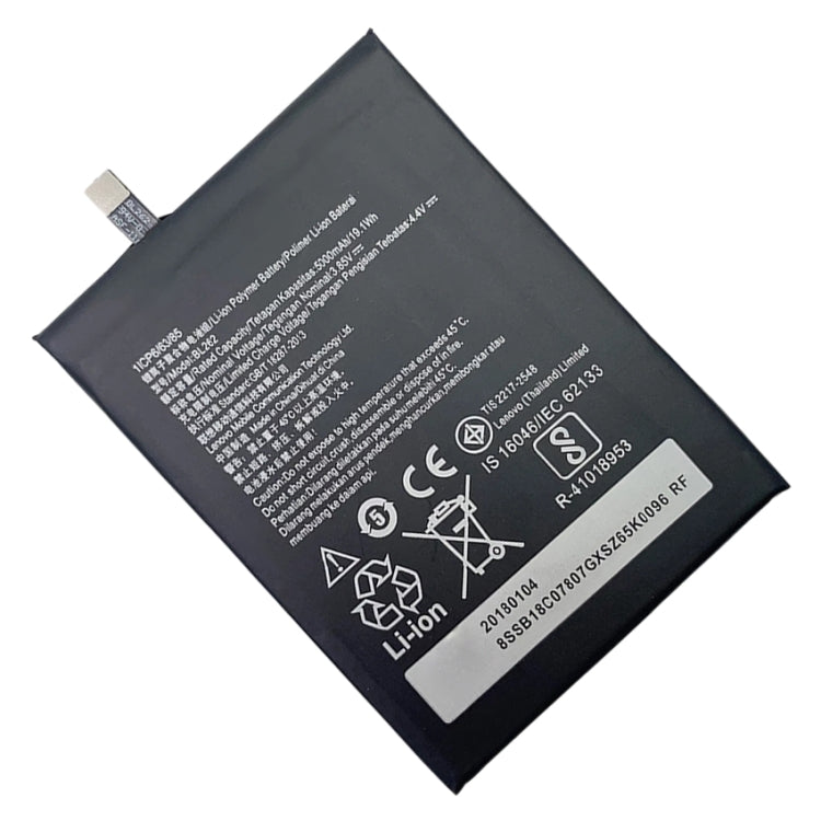 Batteria ai polimeri di litio BL262 da 5000 mAh per Lenovo P2, For Lenovo P2