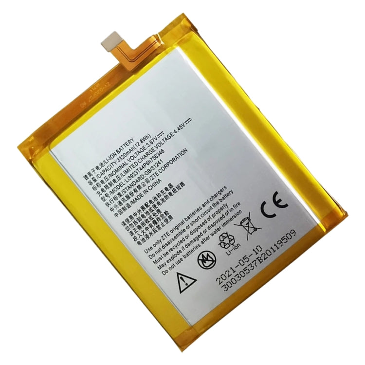 Batteria ai polimeri di litio ZTE Axon 7 da 3320 mAh LI3931T44P8H756346, For ZTE Axon 7