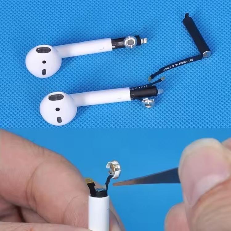 1 paio di batterie da 25 mAh per sostituire gli AirPods / 2, For AirPods / 2