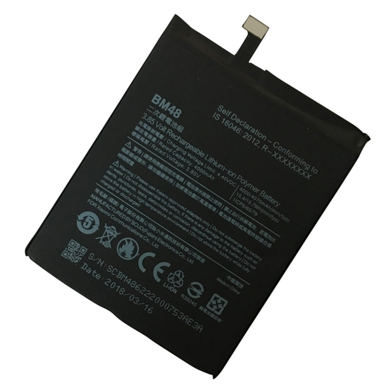 BM48 4000mAh Lithium Polymer Battery for Xiaomi Note 2, For Xiaomi Note 2