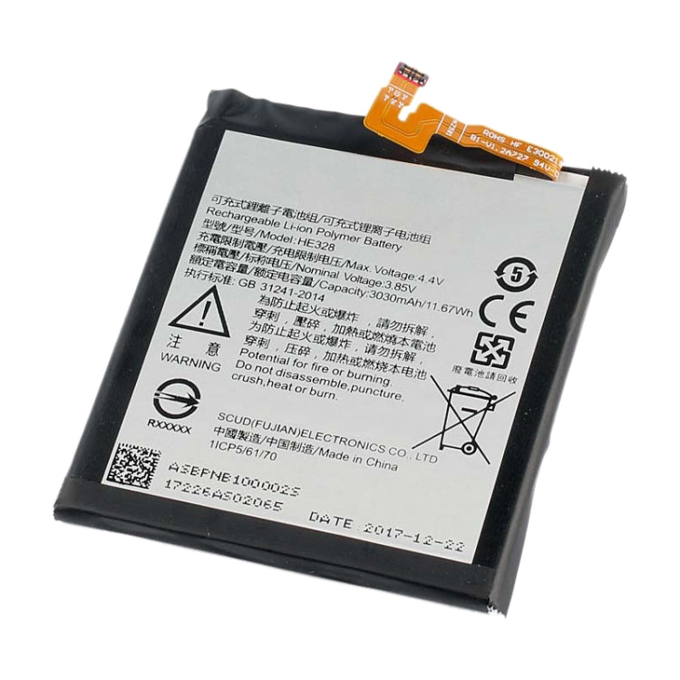 HE328 for Nokia 8 Lithium Polymer Battery, For Nokia 8