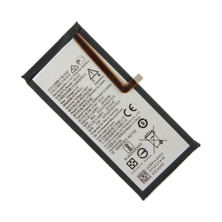 HE333 for Nokia 8 Sirocco Lithium-Polymer Battery, For Nokia 8 Sirocco