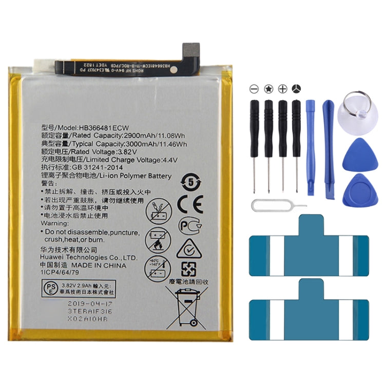 Lithium Polymer Battery for Honor 5C / Honor 7C / Honor 7A / Honor 8 / Honor 8 Lite / P9 Lite / Enjoy 7S / Enjoy 8, For Honor 5C