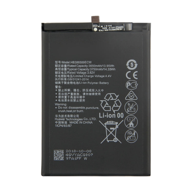 Batteria ai polimeri di ioni di litio HB386589ECW per Huawei Honor 8X / P10 Plus / Mate20 Lite / Nova 3 / Honor Play / Nova 4, For Honor 8X