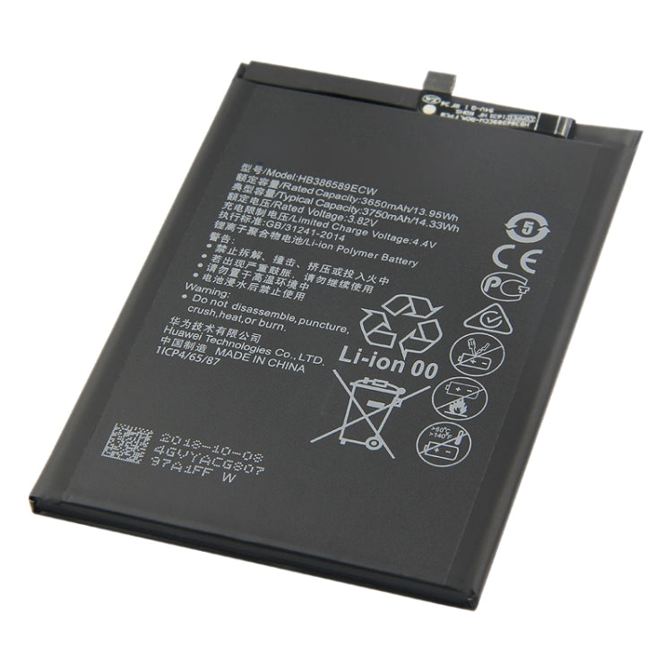 Batteria ai polimeri di ioni di litio HB386589ECW per Huawei Honor 8X / P10 Plus / Mate20 Lite / Nova 3 / Honor Play / Nova 4, For Honor 8X