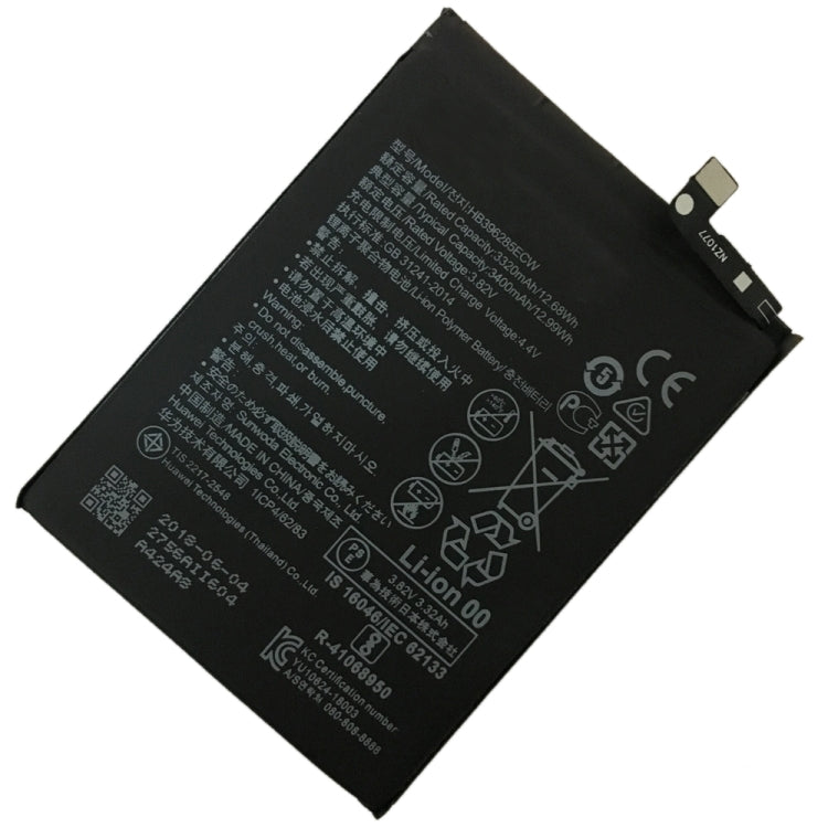 HB396285ECW Lithium Polymer Battery for Huawei P20 / Honor 10 / Nova Lite 3, For Honor 10