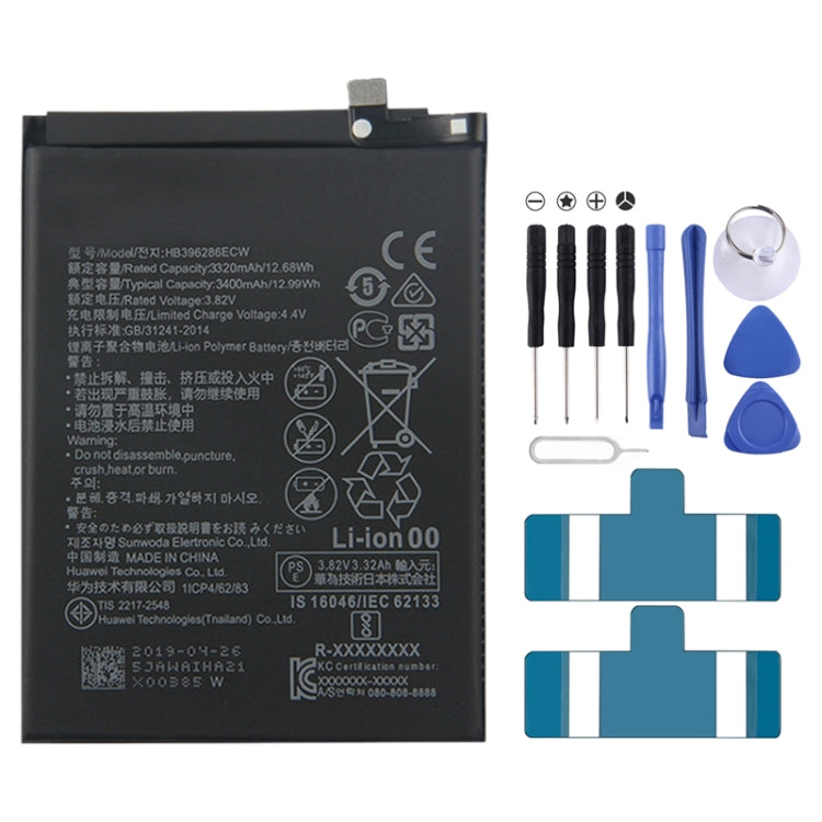 HB396286ECW Lithium Polymer Battery for Huawei Honor 10 Lite / P Smart (2019), For Honor 10 Lite