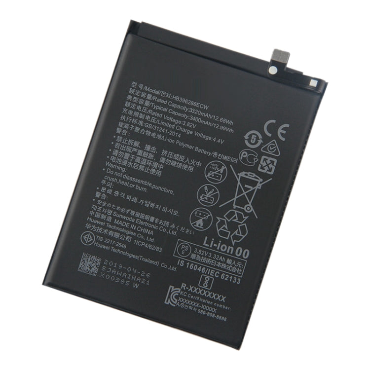 Batteria ai polimeri di litio HB396286ECW per Huawei Honor 10 Lite / P Smart (2019), For Honor 10 Lite