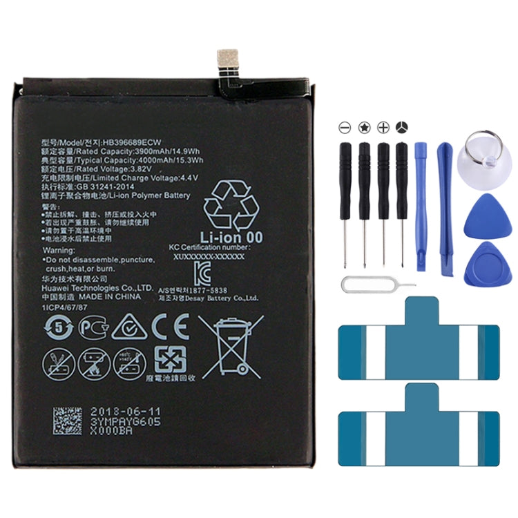 Batteria ai polimeri di ioni di litio HB396689ECW per Huawei Mate 9 / Mate 9 Pro / Honor 8C / Y9 (2018), For Mate 9 Pro