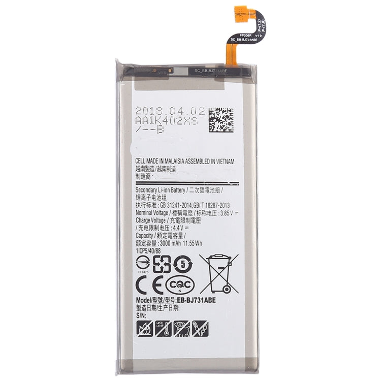 3000mAh Lithium Polymer Battery for Galaxy C8, Galaxy C8