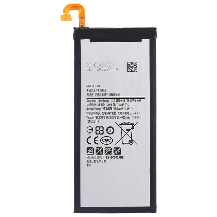 4000mAh Lithium Polymer Battery for Galaxy C9, Galaxy C9