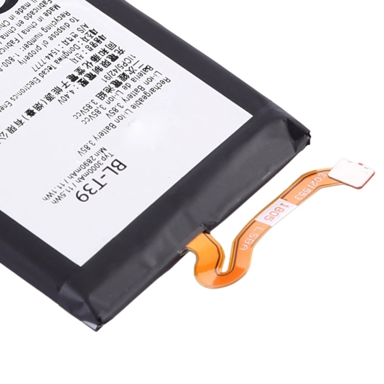 Batteria ai polimeri di litio BL-T39 da 3000 mAh per LG G7 ThinQ, G7 ThinQ