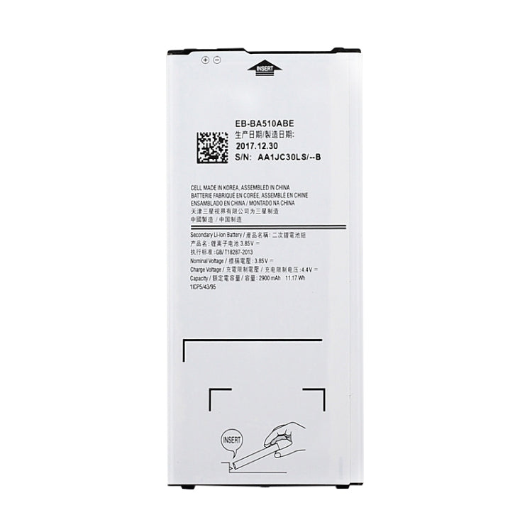 2900mAh Rechargeable Li-ion Battery for Galaxy A5 (2016), A510F, A510F/DS, A510FD, A510M, A510M/DS, A510Y, For A5 (2016)