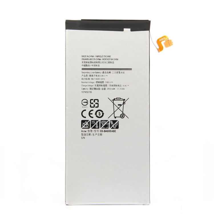 3050mAh Rechargeable Li-ion Battery EB-BA800ABE for Galaxy A8 / A8000 / A800F / A800S / A800YZ, For A8