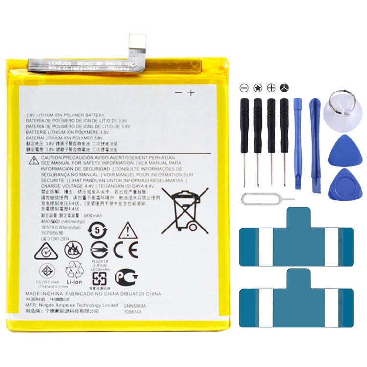 Per Motorola Moto E7 Plus XT2081-1 5000mAh Batteria sostitutiva ai polimeri di litio JK50, For Motorola Moto E7 Plus