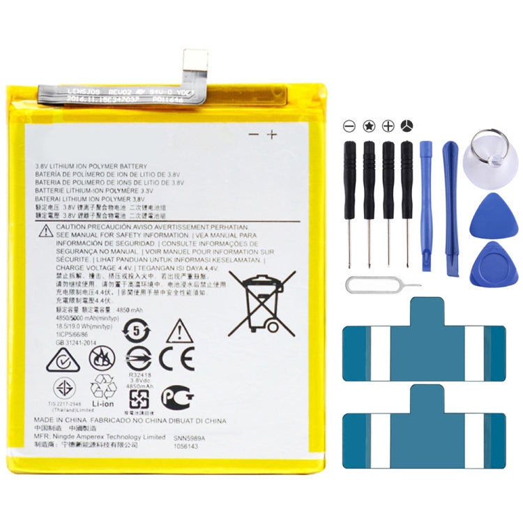 Per Motorola Moto G Power (2021) Batteria sostitutiva ai polimeri di litio da 5000 mAh JK50, For Motorola Moto G Power (2021)