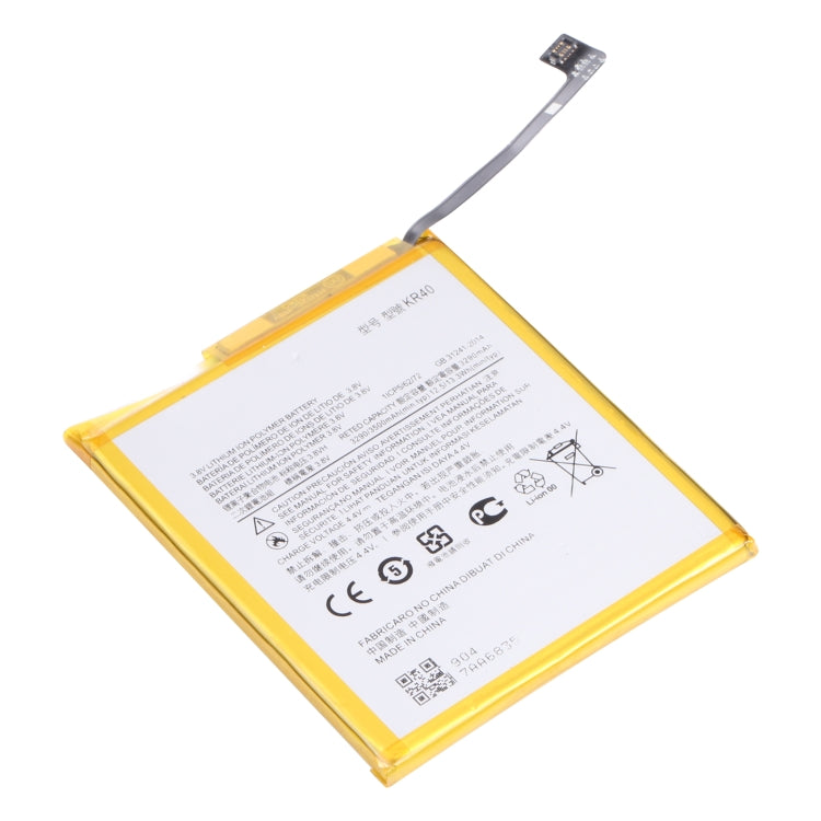 For Motorola One Vision XT1970-1 3500mAh Replacement Lithium Polymer Battery KR40, For Motorola One Vision