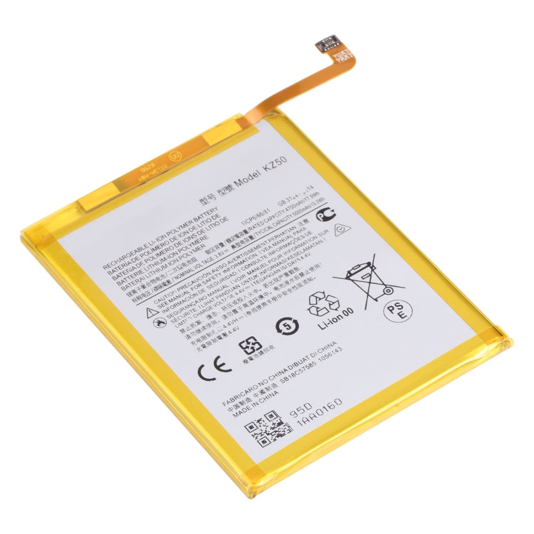 For Motorola Moto G8 Power XT2041-1/XT2041-3 5000mAh Replacement Lithium Polymer Battery KZ50, For Motorola Moto G8 Power