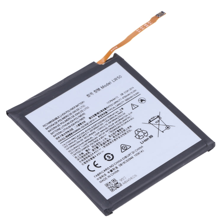 For Motorola Edge+ 5000mAh LW50 Lithium Polymer Replacement Battery, For Motorola Edge+