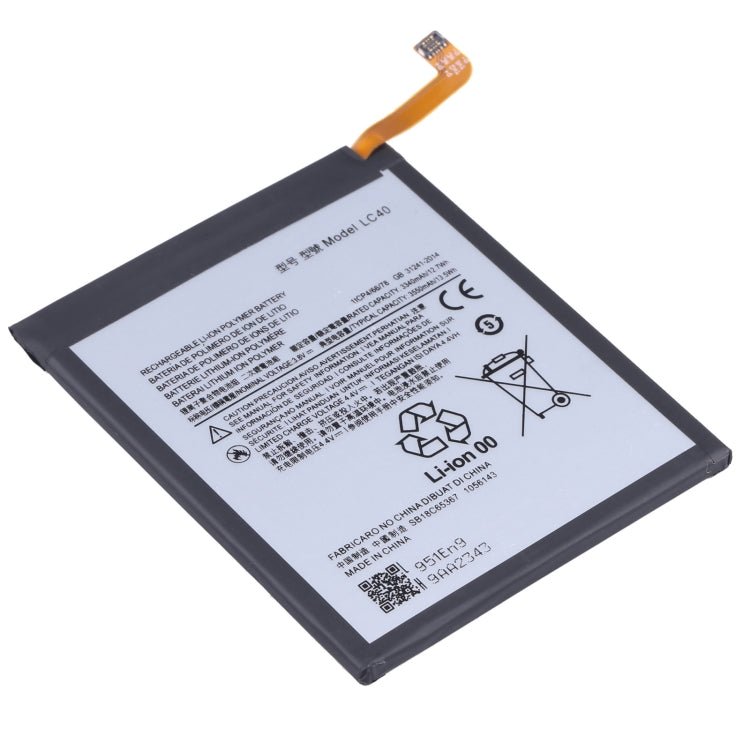 Per Motorola Moto E (2020) Batteria sostitutiva ai polimeri di litio da 3500 mAh LC40, For Motorola Moto E (2020)