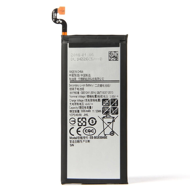 Batteria ai polimeri di litio da 3000 mAh EB-BG930ABE per Samsung Galaxy S7 / G930F / G930A / G930U / G93T / G930V, For Galaxy S7