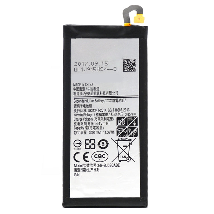 Batteria ai polimeri di litio da 3000 mAh per Samsung Galaxy J5 (2017) / J530F / J530A / J5 Pro / J530F / DS / j530K, For Galaxy J5 (2017)