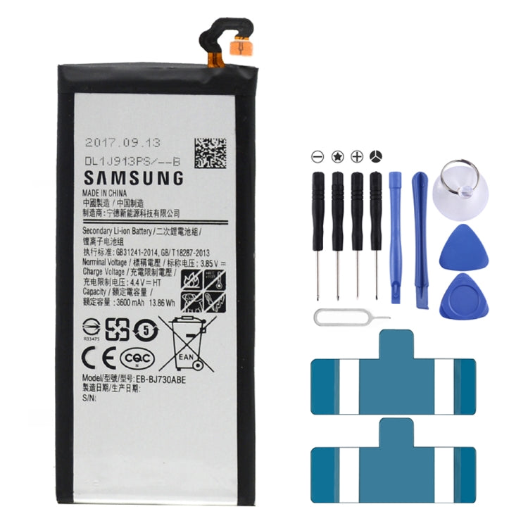 3600mAh Lithium Polymer Battery EB-BJ730ABE for Samsung Galaxy J7 (2017) / J730 / J730F / J730FM / J7 Pro, For Galaxy J7 (2017)