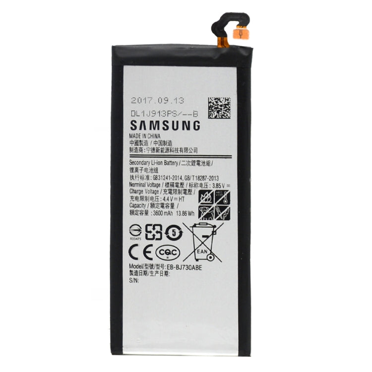 3600mAh Lithium Polymer Battery EB-BJ730ABE for Samsung Galaxy J7 (2017) / J730 / J730F / J730FM / J7 Pro, For Galaxy J7 (2017)