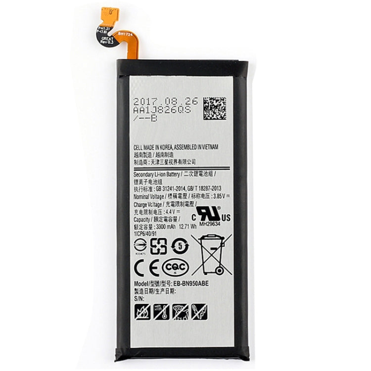 3300mAh Lithium Polymer Battery EB-BN950ABE for Samsung Galaxy Note 8 / N9500 ​​/ N950A / N950F / N950T / N950V, For Galaxy Note 8