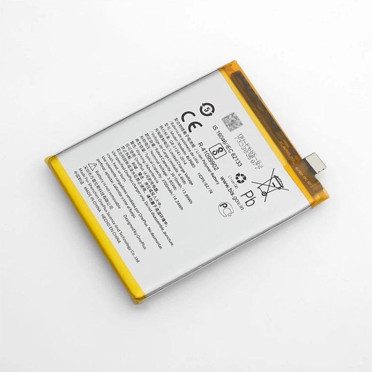 Batteria ai polimeri di ioni di litio da 3700 mAh BLP685 per OnePlus 7, For OnePlus 7