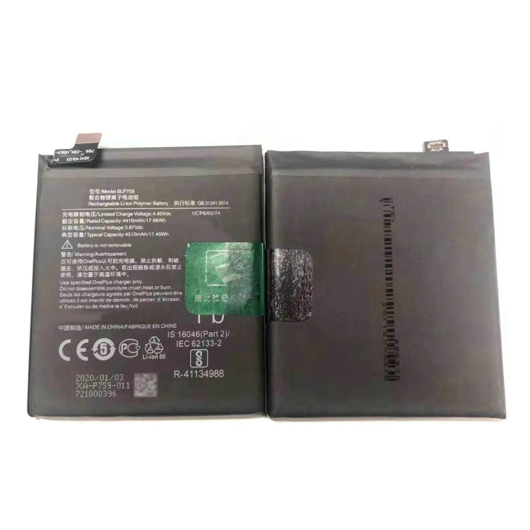 Batteria ai polimeri di litio BLP759 da 4510 mAh per OnePlus 8 Pro, For OnePlus 8 Pro