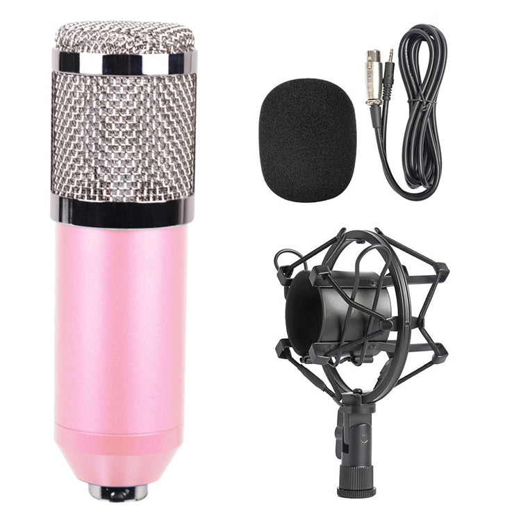 Compatible with PC/Mac for live broadcast show, KTV, etc., BM800 Black, BM800 Pink, BM800 Blue, BM800 Red, BM800 White