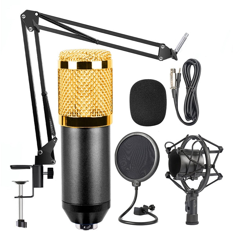 K-Song Network BM-800 Dedicated High-End Metal Shock Mount Microphone Set, BM800 Kit Black, BM800 Kit Pink, BM800 Kit Blue, BM800 Kit White