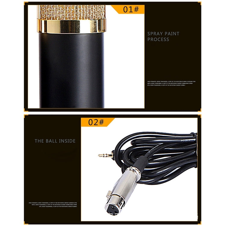 Set microfono BM-800 con supporto antiurto e accessori