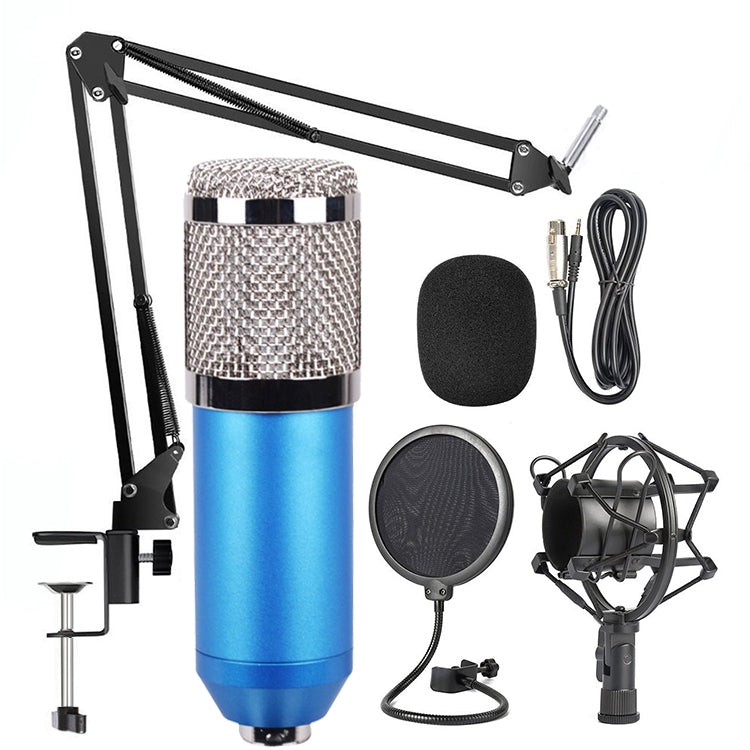 K-Song Network BM-800 Dedicated High-End Metal Shock Mount Microphone Set, BM800 Kit Black, BM800 Kit Pink, BM800 Kit Blue, BM800 Kit White