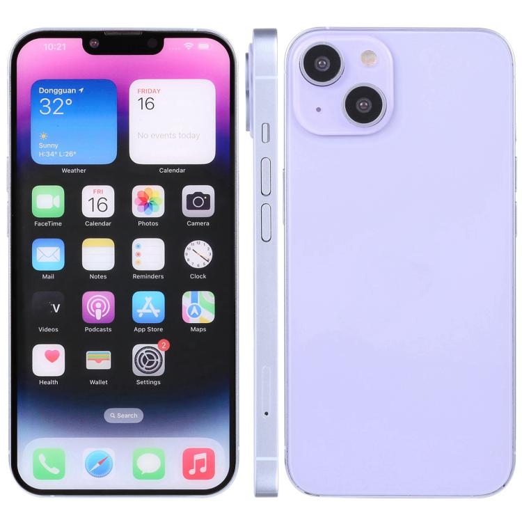 Per iPhone 14 Plus Modello di display fittizio con schermo a colori non funzionante, For iPhone 14 Plus Color Screen