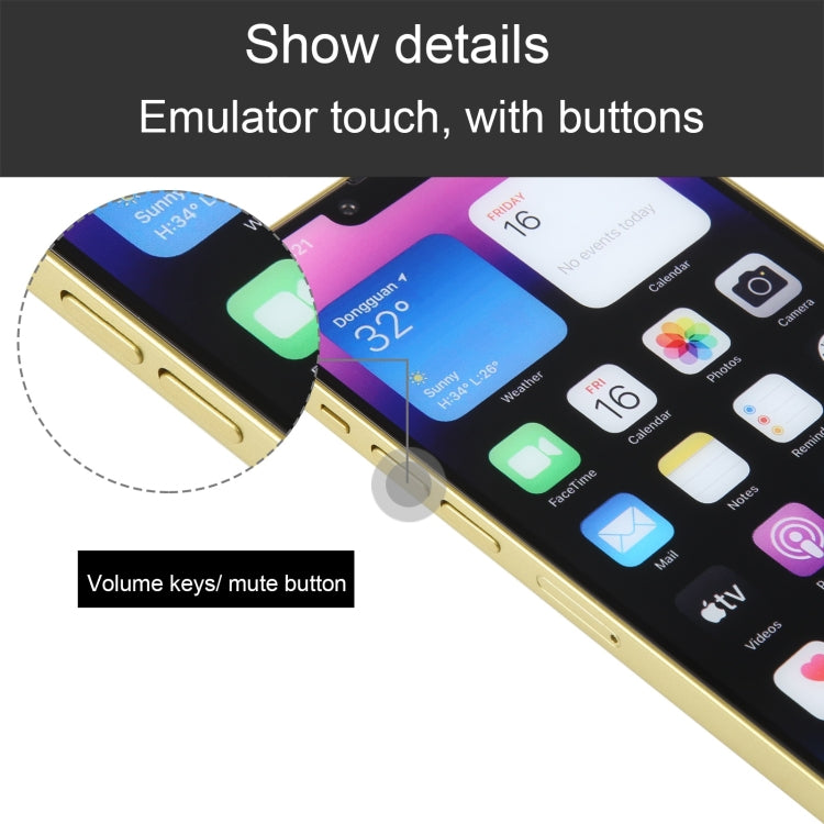 Per iPhone 14 Plus Modello di display fittizio con schermo a colori non funzionante, For iPhone 14 Plus Color Screen