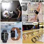 Per Apple Watch SE 2022 Modello di display fittizio falso non funzionante con schermo nero da 44 mm, 44mm Black Screen, Watch SE 2022 44mm Black Screen