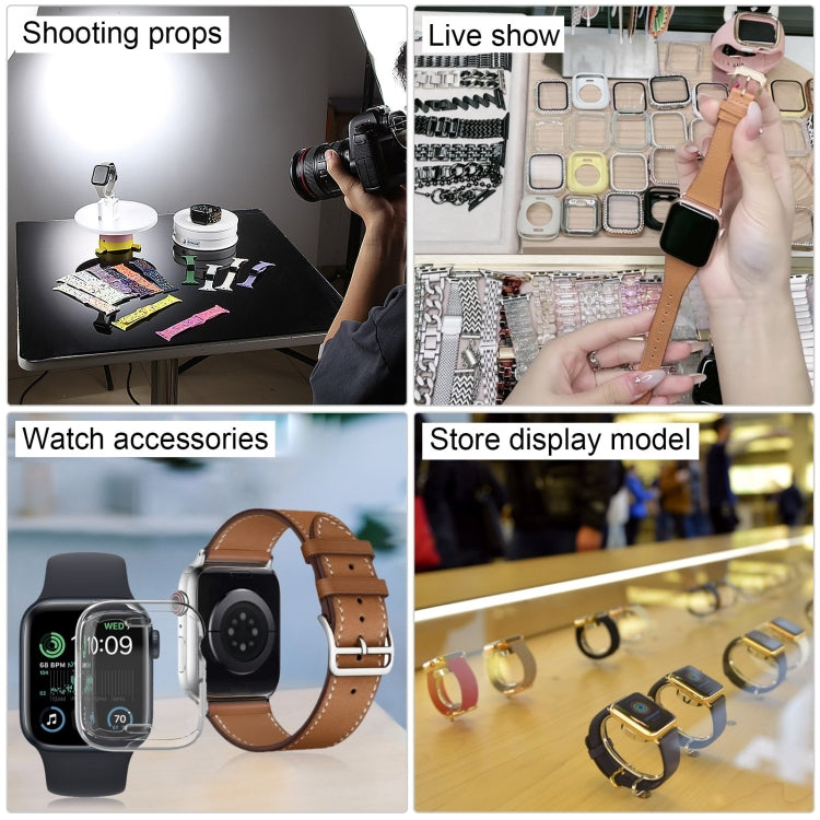 Per Apple Watch SE 2022 Modello di display fittizio falso non funzionante con schermo nero da 44 mm, 44mm Black Screen, Watch SE 2022 44mm Black Screen