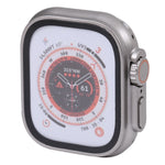 Per Apple Watch Ultra 49mm Schermo a colori Modello di visualizzazione fittizio falso non funzionante, per fotografare cinturino dell'orologio, senza cinturino, 49mm Color Screen, No Watchband (Silver)