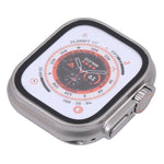 Per Apple Watch Ultra 49mm Schermo a colori Modello di visualizzazione fittizio falso non funzionante, per fotografare cinturino dell'orologio, senza cinturino, 49mm Color Screen, No Watchband (Silver)